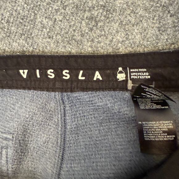 Vissla Sofa Surfer Pants Mens Medium Blue Straight Fit Casual Sweatpants - Picture 10 of 12